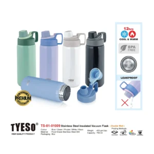 Stainless Steel Insulated Vacuum Flask [Double Wall] (TS-01-01009)