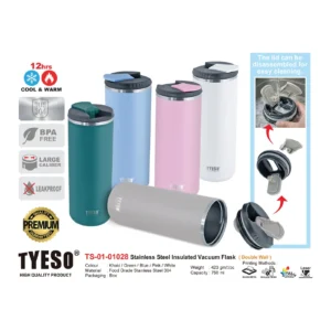 Stainless Steel Insulated Vacuum Flask [Double Wall] (TS-01-01028)